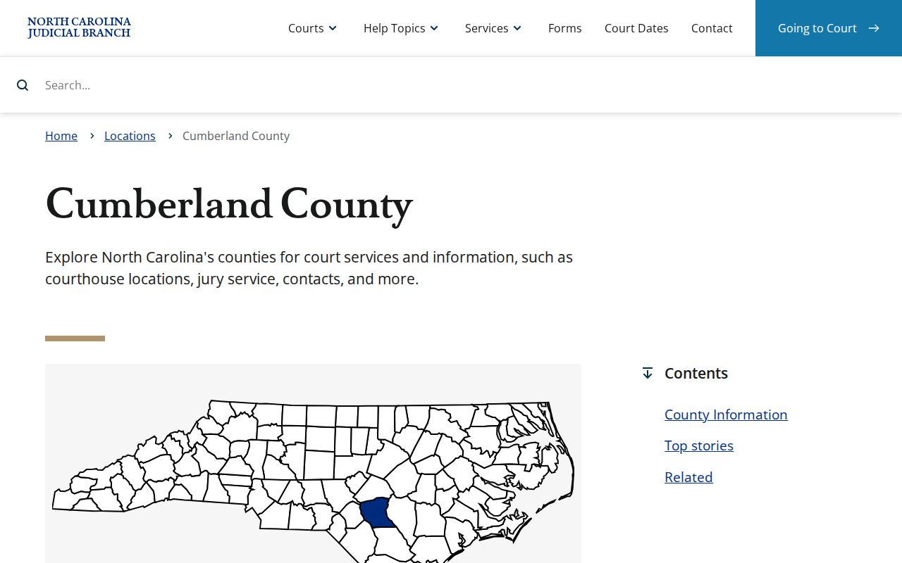 Cumberland County court record Clerk access