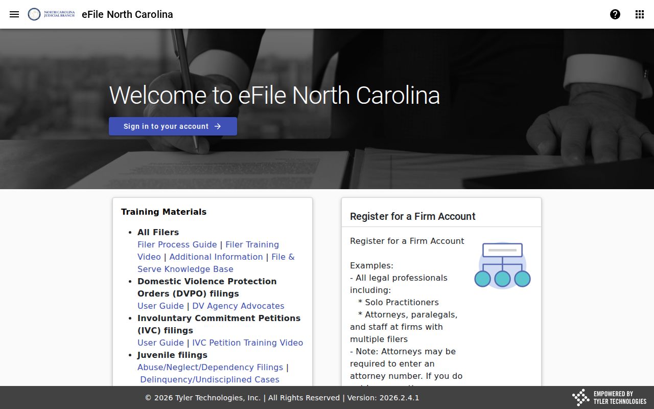 Cumberland County court record electronic filing access