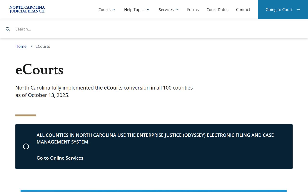 Cumberland County court docket eCourts access information