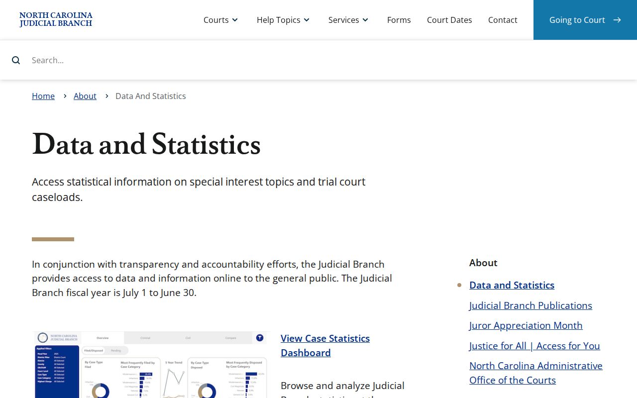 Cumberland County court record data and public access resources