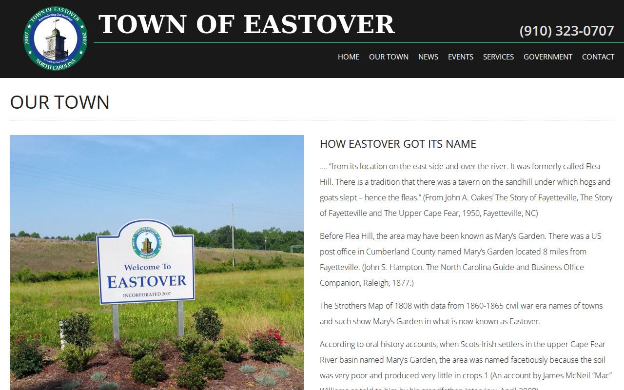 Eastover court docket local history source in Cumberland County