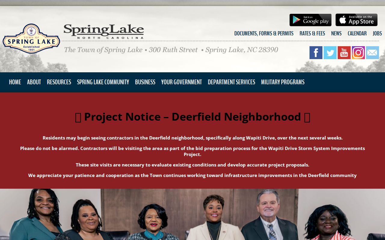 Spring Lake court docket local town source in Cumberland County