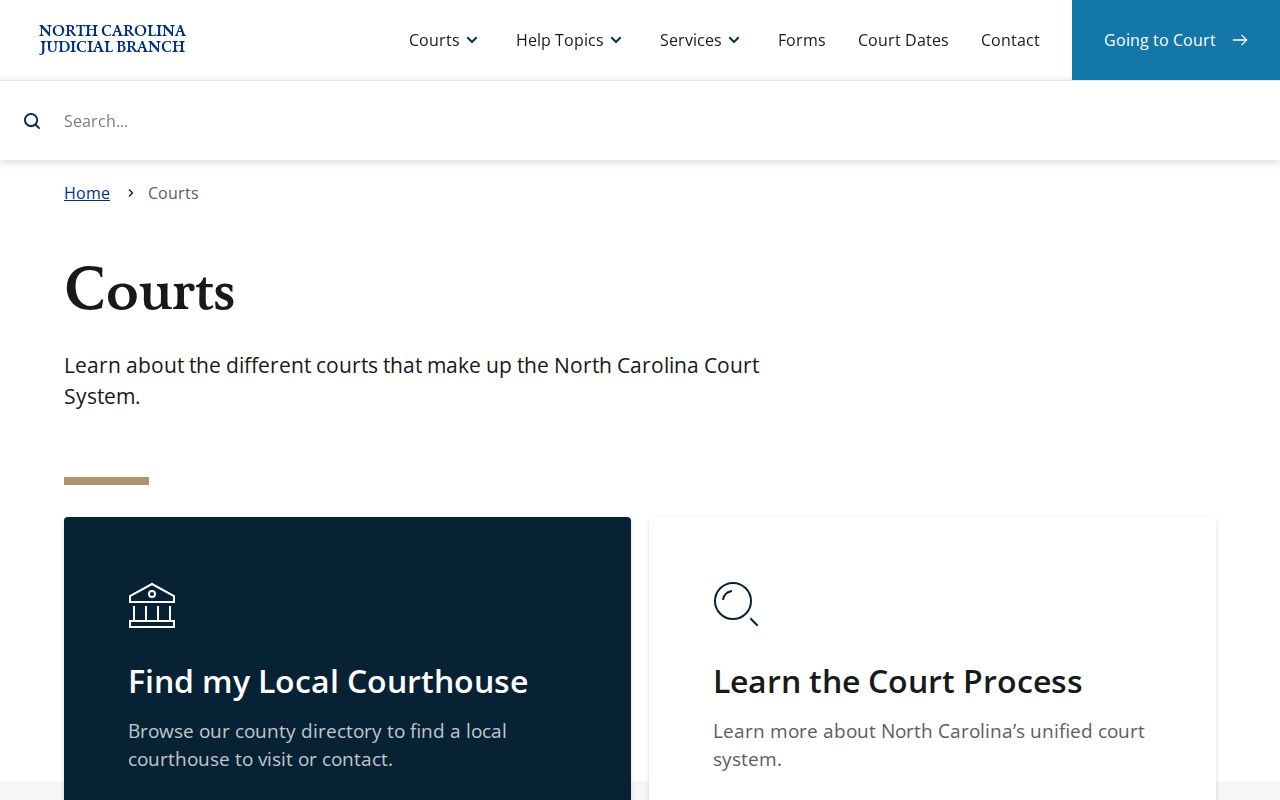 Cumberland County Stedman court docket state-court structure source